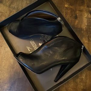 Vince Camuto - Black Nappa Booties